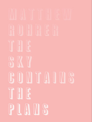 cover image of The Sky Contains the Plans